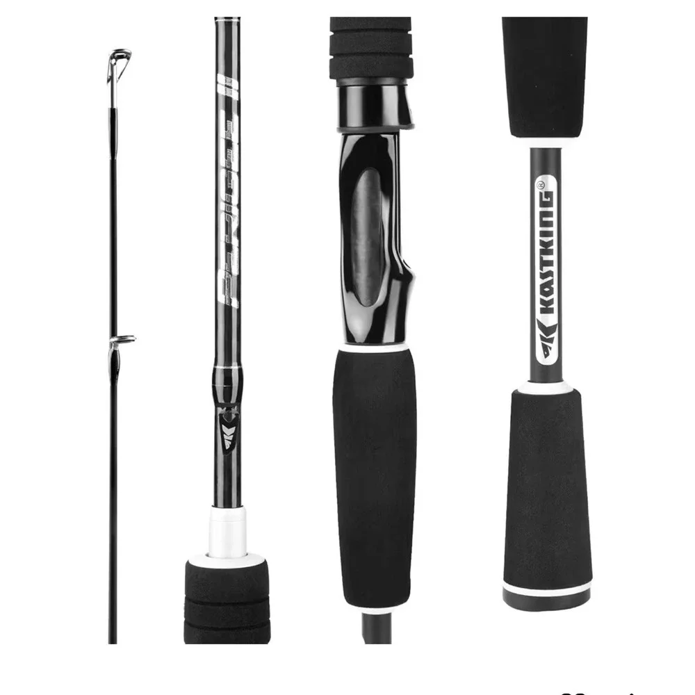 KastKing Perigee II Spinning & Casting Rod.Carbon Fiber Casting and Spinning 2PC